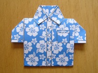 Chemise en Origami