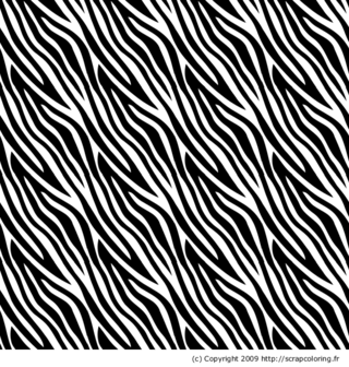 Motif peau de z�bre