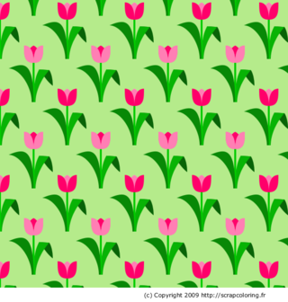 Motif Tulipes