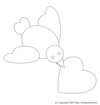 Oiseau et Coeur