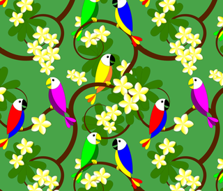 Concours Spoonflower - Tiki