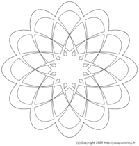 Rosace Dahlia