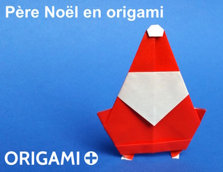 Père Noël et Sapin de Noël en origami