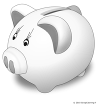 Tirelire Cochon